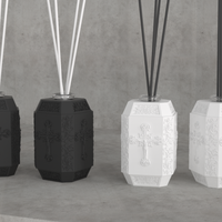 Nouveau diffuseur de roseaux en céramique moderne et écologique de luxe CH OEM vente en gros arôme de parfum de maison en céramique écologique