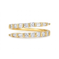 Magnifiques bagues en argent sterling 925 Bijoux pour femmes 5A 8A Zircone cubique plaqué rhodium Bijoux fins à la mode Bagues de mariage