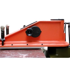 Machine de découpe du cuir VS922 <span class=keywords><strong>20T</strong></span> d'occasion/reconditionnée, presse à bras oscillant hydraulique, pour cuir, caoutchouc, EVA, PVC - Product Image 4