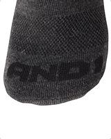 Chaussettes de compression athlétiques OEM pour hommes, en polyester et élasthanne, tricotées, invisibles, extensibles, coupe basse, pour le sport