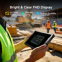 Tableta Robusta ONERugged M10N, PC Industrial con Windows de 10 Pulgadas, 4G/WiFi/BT/GPS, Intel N150, Escáner de Código de Barras, Resistente al Agua IP65, RS232