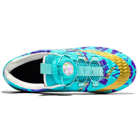 Greatshoes Bottes de Football Personnalisées les Moins Chères pour Garçons, Chaussures de Soccer d'Extérieur pour Enfants, Chaussures de Football Vert Phantom