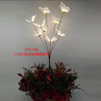 Support de fleur de lustre d'anneau en cristal pour la décoration de lieu et de piste centres de table de fête de mariage