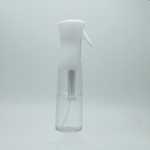 Bomba de niebla de agua de plástico fino PET de 300ml al por mayor, botella de pulverización continua, tapón de rosca para Cosméticos capilares, capacidad de 200ml - Product Image 3