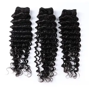 Top Selling Wholesale Vendor 10A Unprocessed 100% Curly Weave Sample From Cambodia Virgin Cuticle Aligned Raw Cambodian Hair