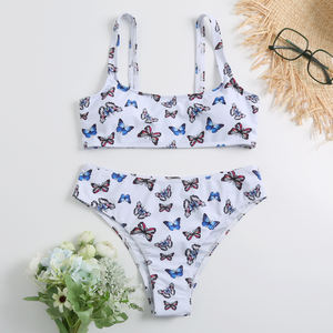 <span class=keywords><strong>Bikini</strong></span> Triangular Micro de Alta Calidad con Estampado de Mariposa, Fotos de Chicas Súper Sexys en Bikinis, Traje de Baño para Mujer - Product Image 6