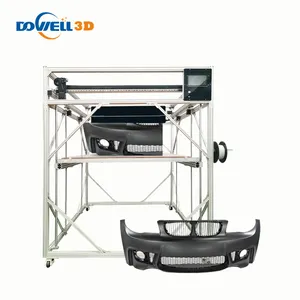 Dowell impresora 3d print machine large format industrial 1200mm abs carbon fiber 3d printer with dual extruder