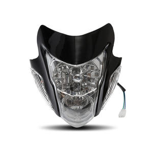 Faros Delanteros Modificados para Motocicletas Todoterreno, Diseño de Calavera Fantasma para Mayor Visibilidad, Accesorio para Sistemas de Iluminación - Product Image 1