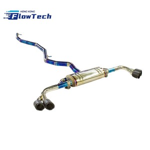 Ensemble d'échappement arrière à haute performance en titane avec soupape à débit élevé et commande de soupape avancée pour BMW X5 3.0T - Product Image 5