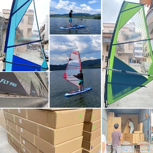 Planche à pagaie <span class=keywords><strong>gonflable</strong></span> professionnelle personnalisable avec voile et sac, planche de <span class=keywords><strong>windsurf</strong></span> en PVC Drop Stitch pour adultes - Product Image 5