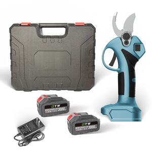 Sécateur télescopique électrique sans balais au lithium, rechargeable, pour la coupe des branches hautes des arbres - Product Image 1