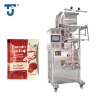 Machine d'emballage automatique multifonctionnelle VFFS pour liquides, pâtes d'épices, assaisonnements, sirops, confitures, miel, lotions, sachets de ketchup et confiture