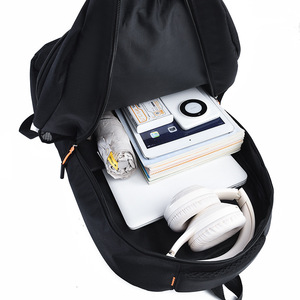 Men's <b>Backpack</b> <b>Large</b> Capacity 20-35L Waterproof Business Travel Bag Solid Color Detachable Straps - Product Image 3