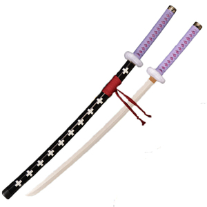 Hot 104cm One Piece En Bois Anime <span class=keywords><strong>Katana</strong></span> Cosplay Épée Chirurgien Mort Trafalgar Law Jouet Épées - Product Image 5