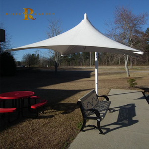 Structure tendue <span class=keywords><strong>de</strong></span> conception architecturale en membrane imperméable pour aménagement paysager <span class=keywords><strong>de</strong></span> cour <span class=keywords><strong>de</strong></span> villa, parasol, restaurant panoramique <span class=keywords><strong>de</strong></span> <span class=keywords><strong>plage</strong></span> et auvent - Product Image 1