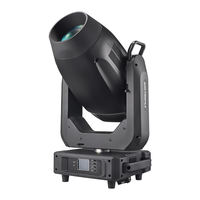 Projecteur LED professionnel 1000W à tête mobile, CRI 95 élevé, avec obturateur de cadrage, pour scène, DMX, concert, théâtre, équipement de studio