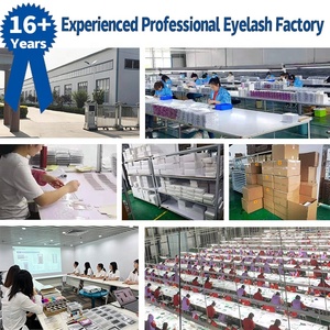 Bán Buôn Nhãn Hiệu Riêng Handmade Lông Mi Mở Rộng 3D Lai Ngắn Gốc Premade Khối Lượng Người Hâm Mộ - Product Image 6