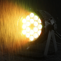 Projecteur LED Par RGBW 18x12W avec corps en aluminium, contrôleur DMX512, étanche, pour spectacles en direct en extérieur, projecteurs pour DJ Disco