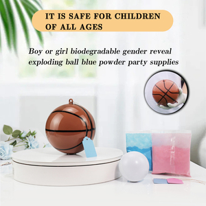 Praxiswitz Geschlecht <span class=keywords><strong>Revea</strong></span> Basketballset Baby Geschlecht Überraschung - Product Image 4