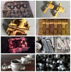 Produktions gießerei Furanharz beschichtete Sandguss teile Schalen formguss mit beschichtetem Sand prozess OEM Service Nihard Gusseisen - Product Image 3