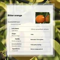 Huiles essentielles de fruits biologiques pour l'aromathérapie, les soins de la peau, le massage, matière première en gros, huile essentielle d'orange amère naturelle pure