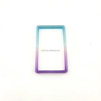Étuis de protection pour passeport et cartes de crédit en TPU holographique multicolore avec blocage RFID, 35pt, style tendance, souples et flexibles, sans caractères