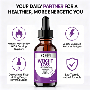 Gotas para Adelgazar con Fórmula Personalizada para Quemar Grasa y Apoyar el Metabolismo, 60 ml - Product Image 3