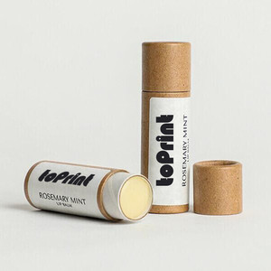 Free Sample 7ml 14ml <strong>30ml</strong> 50ml Recyclable <strong>Deodorant</strong> Stick Container Push up Cardboard Lip Balm Kraft Paper Tube <strong>Packaging</strong> - Product Image 6