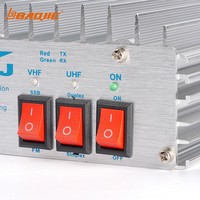 Baojie-Walkie Talkie profesional HF de doble frecuencia, amplificador lineal, salida de alta potencia, 50W, VHF/UHF, agua, doble frecuencia, alta potencia, hasta 50W