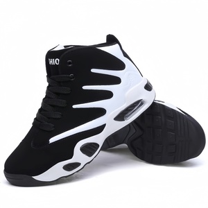 Nouveauté Chaussures de <span class=keywords><strong>basket</strong></span>-ball noires pour hommes en liquidation Semelle en caoutchouc pour la saison d'automne - Product Image 5