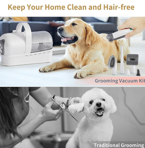 Gran oferta, secador <span class=keywords><strong>de</strong></span> pelo para mascotas, succión al vacío, cepillo <span class=keywords><strong>de</strong></span> aseo para perros y gatos, <span class=keywords><strong>aspiradora</strong></span> eléctrica <span class=keywords><strong>de</strong></span> bajo ruido, Kit multifunción para aseo <span class=keywords><strong>de</strong></span> mascotas - Product Image 3
