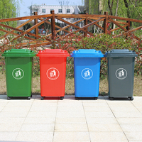 Tempat Sampah Medis Plastik Beroda 50 Liter 50l 30l Harga Terbaik, Tempat Sampah 4 Roda