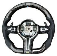 Volant pour BMW F30, BMW X5 E70, BMW F10 LED en fibre de carbone, BMW E92, BMW F32, BMW F11, BMW F15, BMW F31, BMW E91, BMW E90, BMW F20