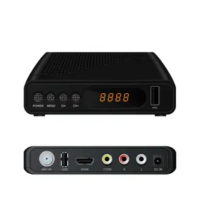 Gx6701 Fta Dvbt 2 H.264 Ontvanger Volledige 1080P Hd Dvb T2 Terrestrische Tv-Ontvanger DVB-T2 Settopbox