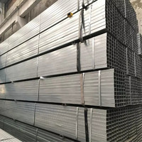 Venta Directa de Fábrica, Tubo Cuadrado Galvanizado de Aleación de 3 mm, Estándar ASTM, Técnica ERW