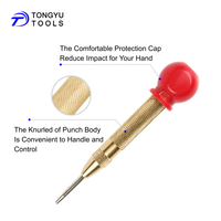 Poinçon central automatique de 5 pouces, outil de marquage central à ressort pour métal, bois, plastique et verre