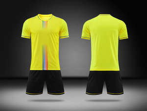 Camisetas de Fútbol Unisex Personalizadas de Estilo Retro Vintage con Diseño de Patchwork, 100% Poliéster, Ligeras, Cuello en V, Estampado Láser, para Otoño - Product Image 4