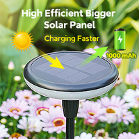 Nouveau Style IP65 LED Solaire Jardin Lumière Lampe Extérieure pour Fleurs Patio Pelouse Chemin