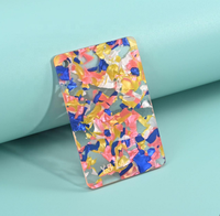 Nouveau Design feuille acrylique de perle moulée de cellulose à motif de 3mm résistant à la chaleur