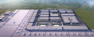 Hangar d'aviation à grande portée en structure métallique pour la réparation et la révision d'hélicoptères et d'avions civils, avec quai d'accueil équipé de grues - Product Image 6