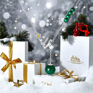 S925 argent Sterling émeraude cristal brut support de pierre médaillon collier de noël cristal brut pierre précieuse naturelle pendentif collier - Product Image 5