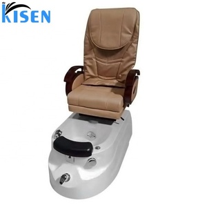 เก้าอี้ทำเล็บเท้าสีอ่อนสำหรับชุดเก้าอี้ทำเล็บเท้าสปา - Product Image 2