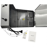 Séchoir à filament 3D Creality Space Dual-Spool Plus, double PTC 360 °   Air chaud, 45-70 ° Contrôle de la température, minuterie 48H, moniteur d'humidité