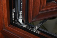 Luxe haut de gamme chinois Antique en bois battante fenêtre balançoire moderne pour Villa manoir chambres traditionnelles appartement extérieur