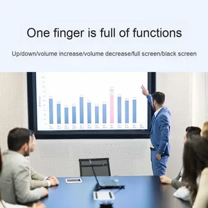 Tự động điều khiển từ xa nhựa chiếu oufanhk PT20 cho máy tính thuyết trình PPT trang Turner 10m phạm vi điều khiển âm lượng cho - Product Image 4