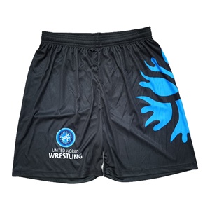2025 Individuelles Gestricktes Wrestling-Set für Herren T-Shirt + Shorts, 2-teiliges Set mit Vollsublimation, International - Product Image 5