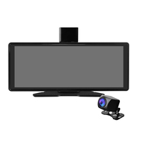 Moniteur de caméra de tableau de bord portable CarPlay sans fil de 9.3 pouces prenant en charge Android Auto