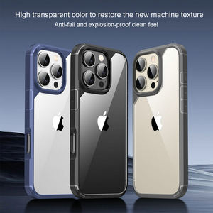 <span class=keywords><strong>Funda</strong></span> Protectora para Teléfono con Parachoques Transparente y Resistente a Golpes, Diseño Nuevo 2024, Precio de Fábrica al por Mayor, para <span class=keywords><strong>iPhone</strong></span> 16 17 <span class=keywords><strong>Pro</strong></span> Max 16 Plus - Product Image 6