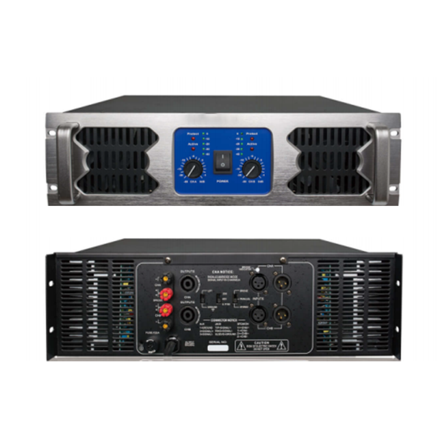 Two Channel Professional Power Amplifier