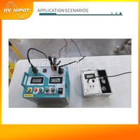 Ensemble de test Hipot HVHIPOT GDZG-300 120/5 DC, testeur de tension de résistance 120kV/5mA